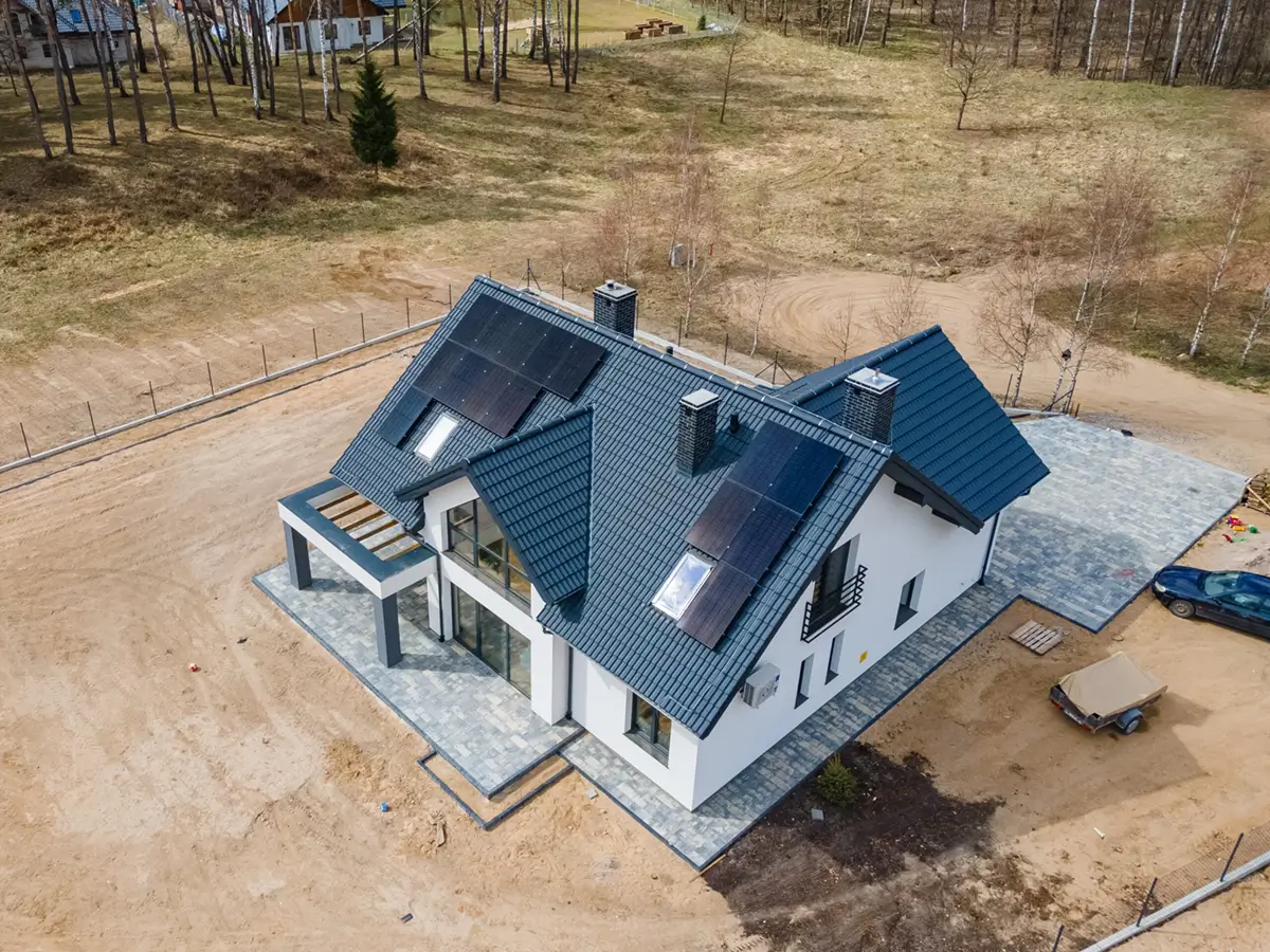 Instalacje fotowoltaiczne Giżycko ul. Brzozowa 9,25kWp i 5,4kWp